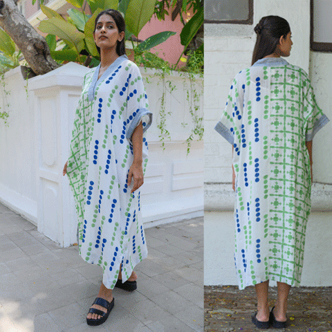 Anabela KAftan with slip